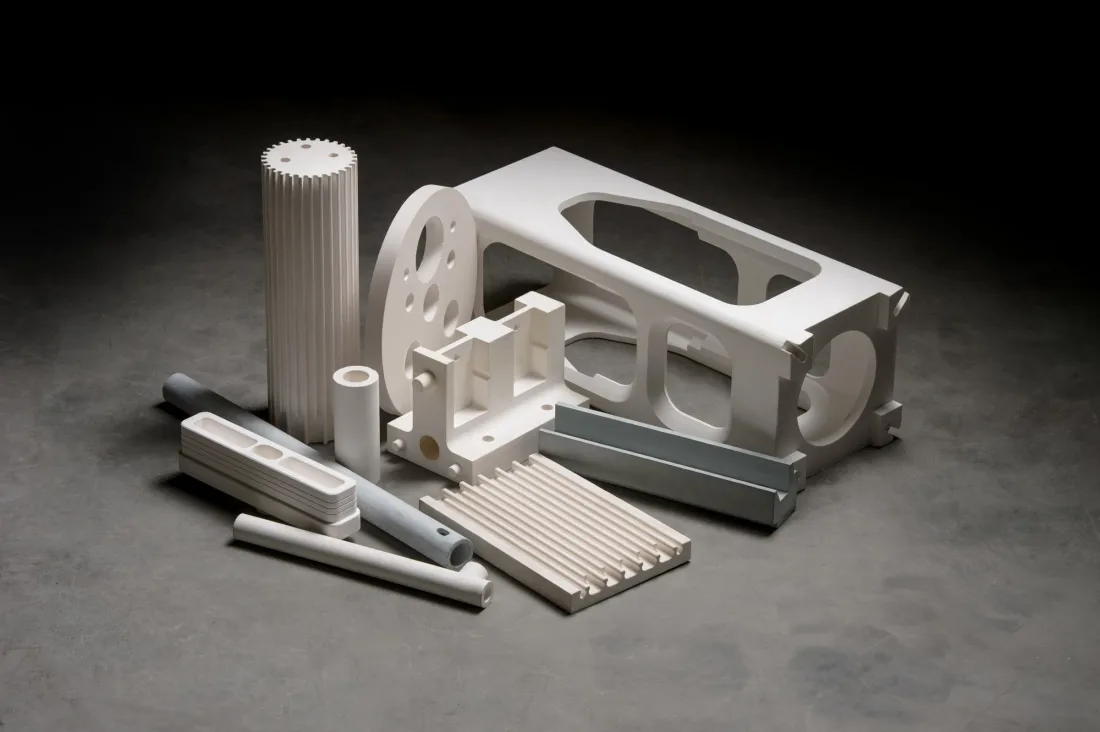 Ceramic heating element holders and insulators