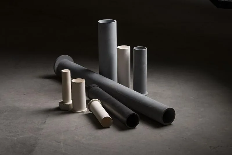 Ceramic air heater inserts in different lengths