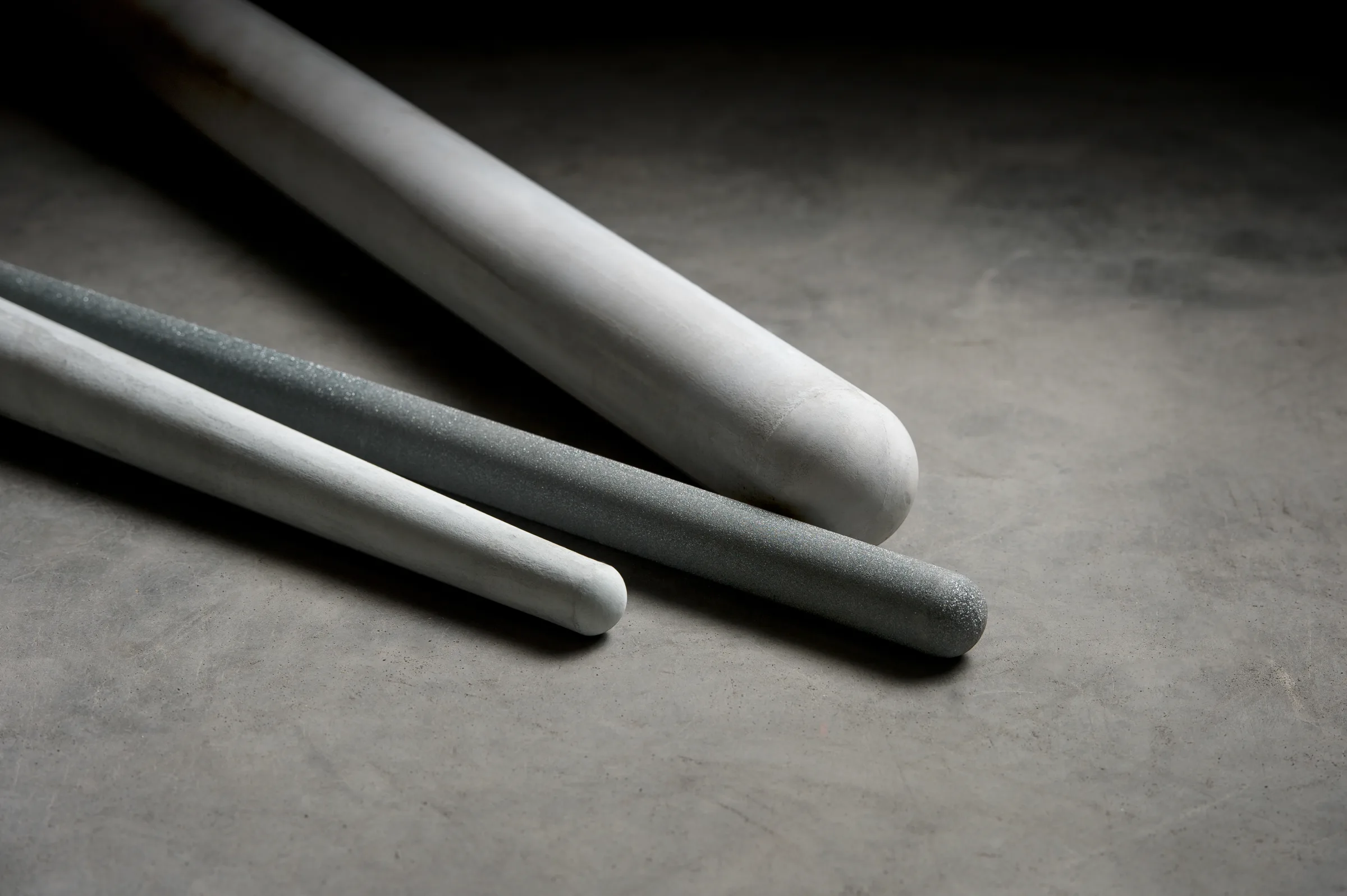 Ceramic thermocouple protection tubes