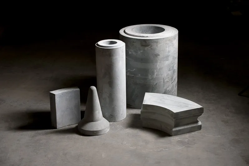 Nitride bonded silicon carbide shapes